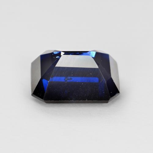 Cyanite bleue naturelle taille émeraude, 2,08 ct, VS