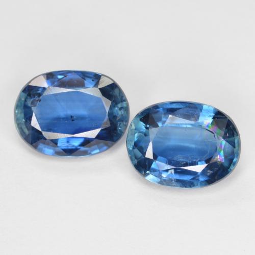 Achetez naturel 2,95ct bleue cyanite gems, coupe ovale, en provenance népal chez gemselect. en stock, livraison internationale!