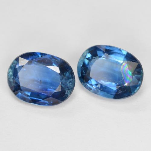 Achetez naturel 2,95ct bleue cyanite gems, coupe ovale, en provenance népal chez gemselect. en stock, livraison internationale!