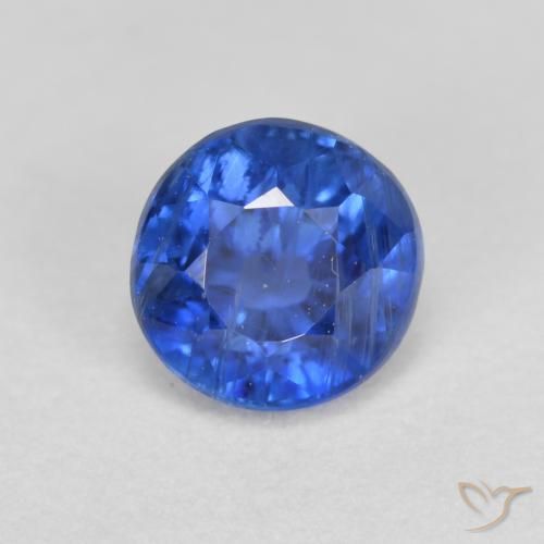 0.82ct Naturel Bleu azur profond Disthène, Tour, SI