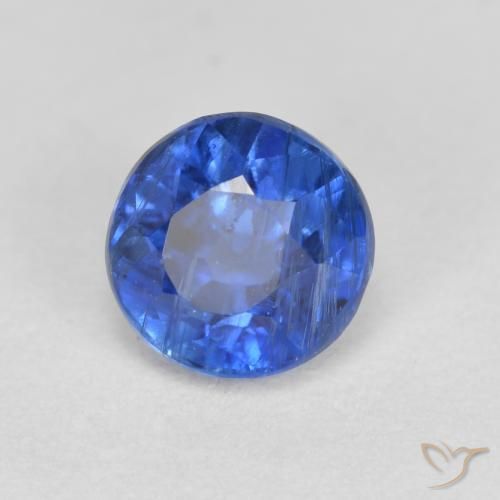 Disthène Bleu azur profond naturelle Tour, 0.82 ct, SI