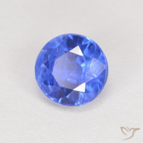 Disthène Bleu azur profond naturelle Tour, 0.79 ct, SI