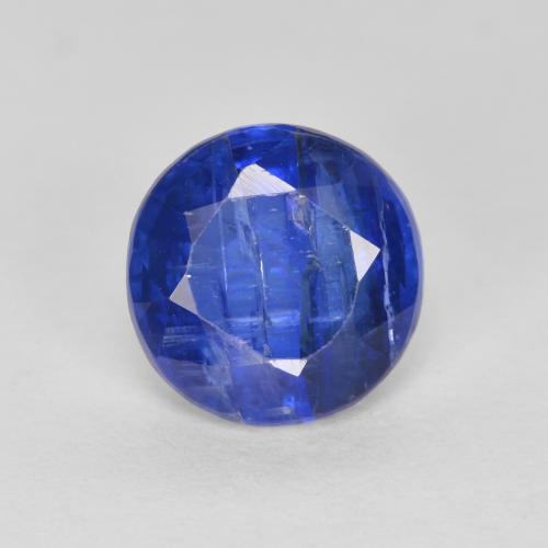 1.46ct Naturel Bleu foncé Disthène, Tour, SI-I1