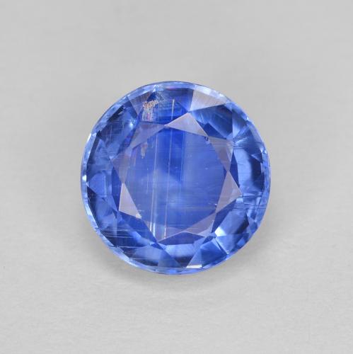 Disthène Bleu bébé naturelle Coupe roude, 1.71 ct, SI