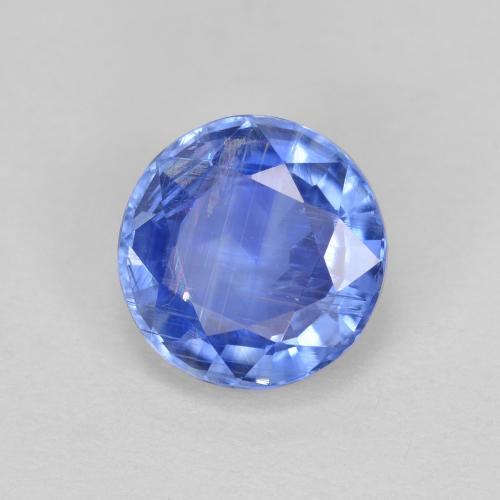 Disthène Bleu bébé naturelle Coupe roude, 1.71 ct, SI
