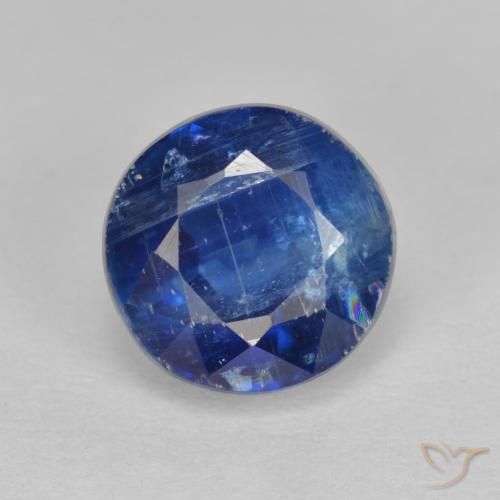Disthène Bleu foncé naturelle Tour, 2.90 ct, SI