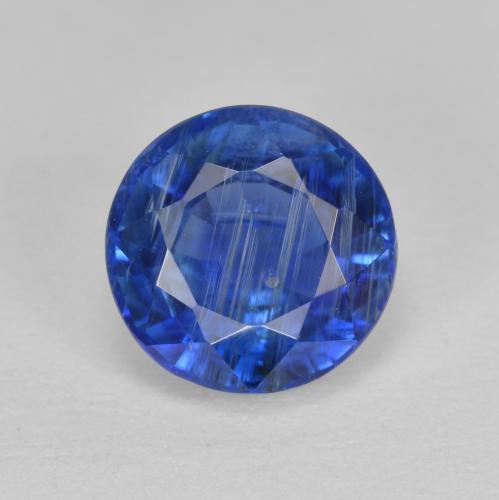Cyanite bleue naturelle coupe roude, 1,90 ct, SI