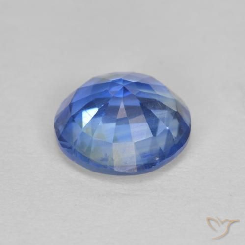 Disthène Bleu marine léger naturelle Tour, 1.53 ct, SI