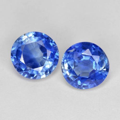 Achetez naturel 1,94ct bleue cyanite gems, coupe roude, en provenance népal chez gemselect. en stock, livraison internationale!