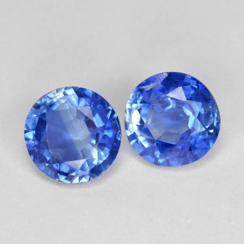 Achetez naturel 1,94ct bleue cyanite gems, coupe roude, en provenance népal chez gemselect. en stock, livraison internationale!