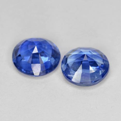 Achetez naturel 1,94ct bleue cyanite gems, coupe roude, en provenance népal chez gemselect. en stock, livraison internationale!