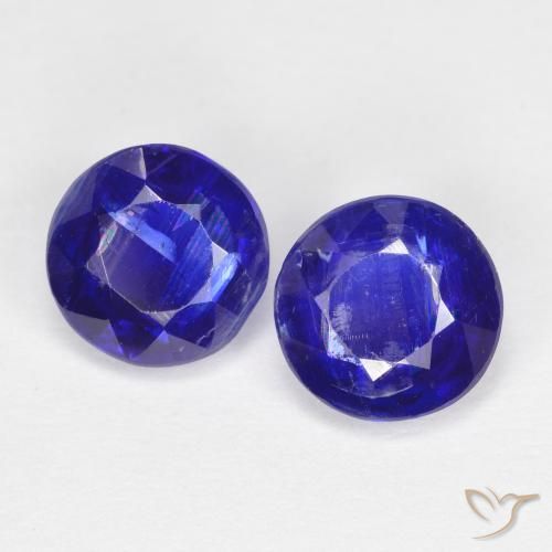 Shop natural 2.24ct Bleu marine intense Disthène gems, Tour, from Népal at GemSelect. In stock, global shipping!