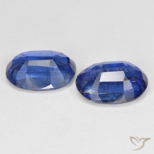 Achetez naturel 2,95ct bleue cyanite gems, coupe ovale, en provenance népal chez gemselect. en stock, livraison internationale!