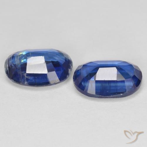 Shop natural 2.92ct Bleu marine Disthène gems, ovale, from Népal at GemSelect. In stock, global shipping!