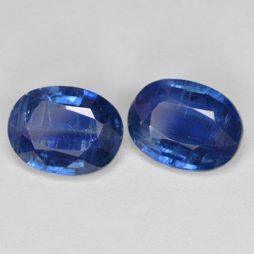 Shop natural 2.91ct Bleu foncé Disthène gems, ovale, from Népal at GemSelect. In stock, global shipping!