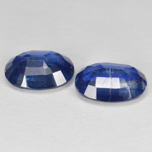 Shop natural 2.91ct Bleu foncé Disthène gems, ovale, from Népal at GemSelect. In stock, global shipping!