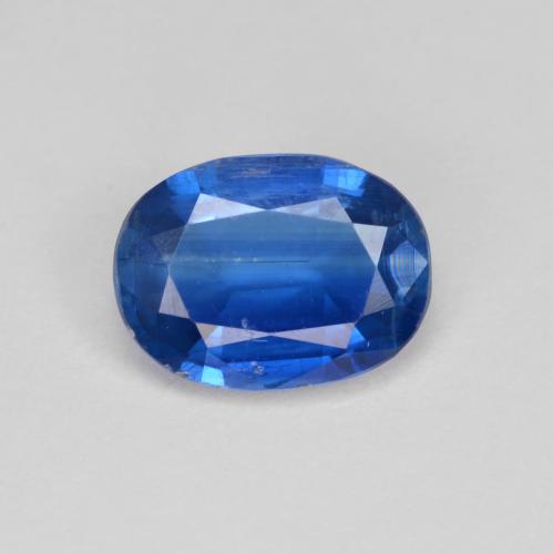 Disthène Bleu foncé naturelle Coupe ovale, 1.55 ct, VS-SI