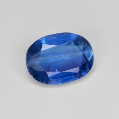 Disthène Bleu foncé naturelle Coupe ovale, 1.55 ct, VS-SI