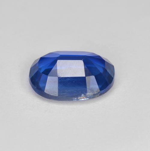 Disthène Bleu foncé naturelle Coupe ovale, 1.55 ct, VS-SI