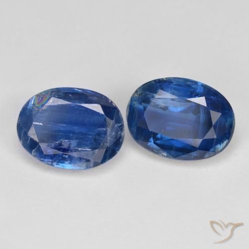 Shop natural 3.43ct Bleu foncé Disthène gems, ovale, from Népal at GemSelect. In stock, global shipping!