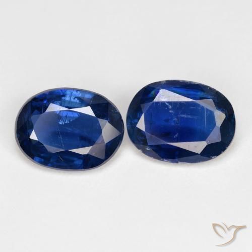 Shop natural 2.65ct Bleu foncé Disthène gems, ovale, from Népal at GemSelect. In stock, global shipping!