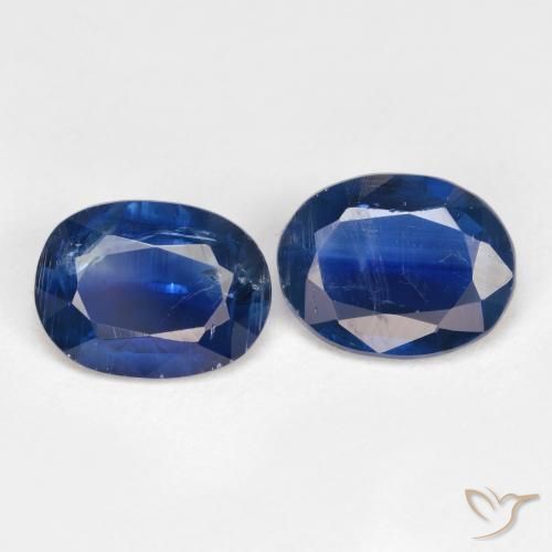 Shop natural 2.54ct Bleu foncé Disthène gems, ovale, from Népal at GemSelect. In stock, global shipping!