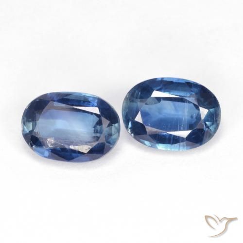 Shop natural 2.19ct Bleu foncé Disthène gems, ovale, from Népal at GemSelect. In stock, global shipping!