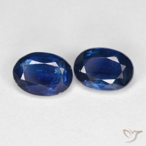 Shop natural 2.13ct Bleu foncé Disthène gems, ovale, from Népal at GemSelect. In stock, global shipping!