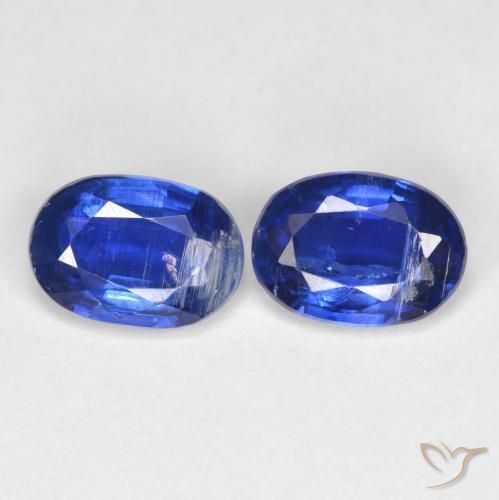 Shop natural 1.80ct Bleu foncé Disthène gems, ovale, from Népal at GemSelect. In stock, global shipping!