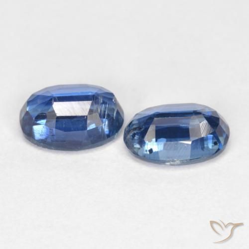 Shop natural 2.10ct Bleu marine Disthène gems, ovale, from Népal at GemSelect. In stock, global shipping!