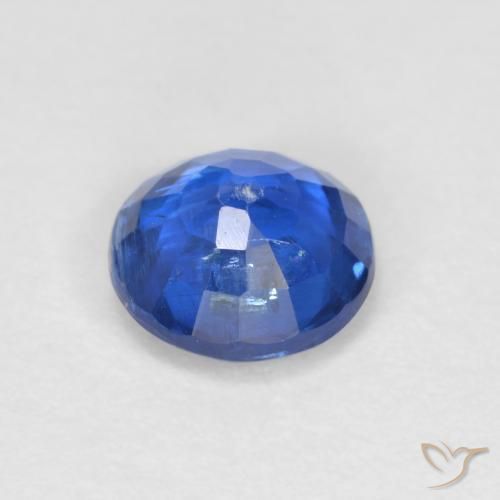 Disthène Bleu égyptien naturelle Tour, 1.07 ct, VS-SI