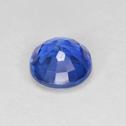 Cyanite bleue naturelle coupe roude, 0,99 ct, VS