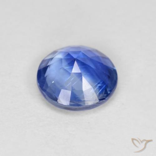 Disthène Bleu marine léger naturelle Tour, 0.92 ct, VS-SI