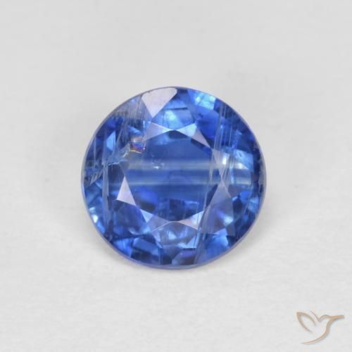0.97ct Naturel Bleu foncé Disthène, Tour, VS-SI