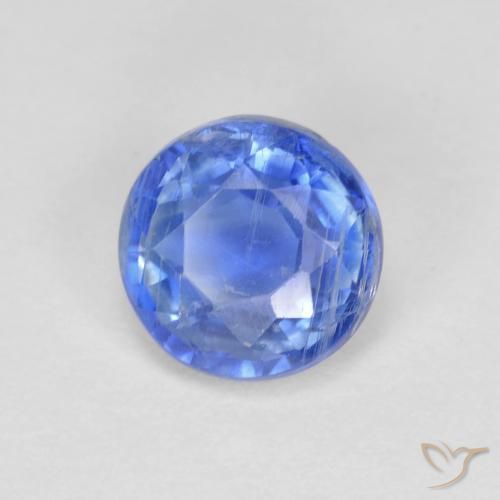Disthène Bleu marine léger naturelle Tour, 1.41 ct, VS-SI