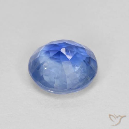 Disthène Bleu marine léger naturelle Tour, 1.41 ct, VS-SI