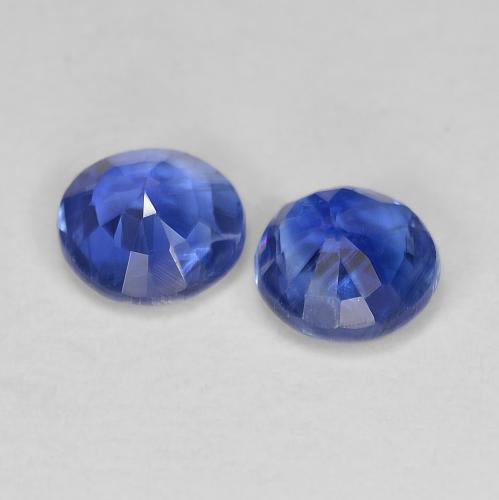 Achetez naturel 1,19ct bleue cyanite gems, coupe roude, en provenance népal chez gemselect. en stock, livraison internationale!
