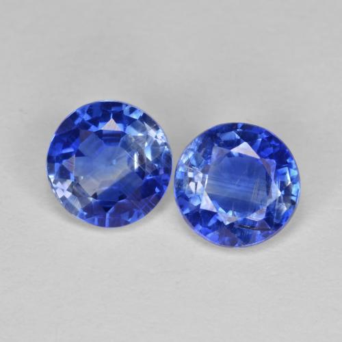 Achetez naturel 1,78ct bleue cyanite gems, coupe roude, en provenance népal chez gemselect. en stock, livraison internationale!