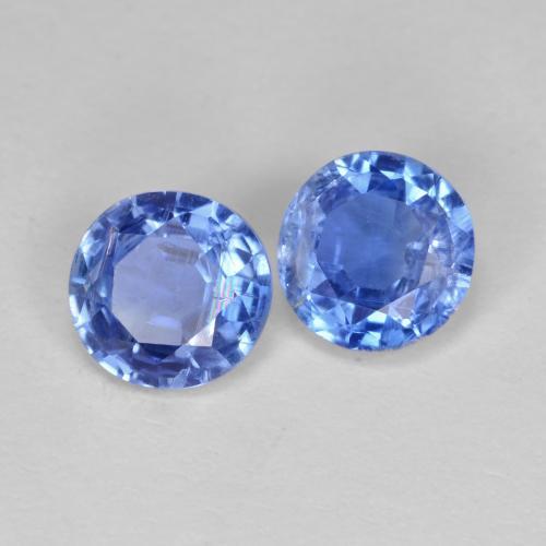 Achetez naturel 1.70ct Bleu azur profond Disthène gems, Coupe roude, En provenance Népal chez GemSelect. En stock, livraison internationale!