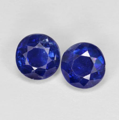 Achetez naturel 1,43ct bleue cyanite gems, coupe roude, en provenance népal chez gemselect. en stock, livraison internationale!