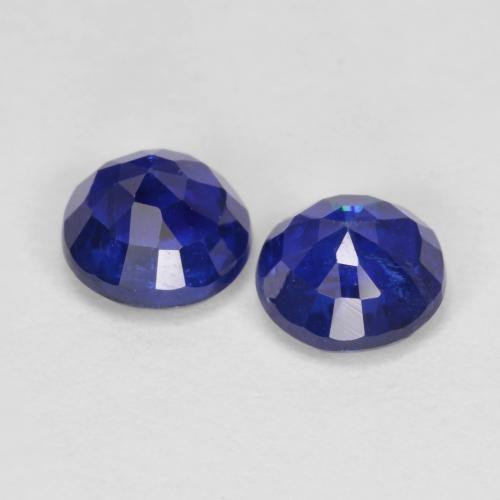 Achetez naturel 1,43ct bleue cyanite gems, coupe roude, en provenance népal chez gemselect. en stock, livraison internationale!