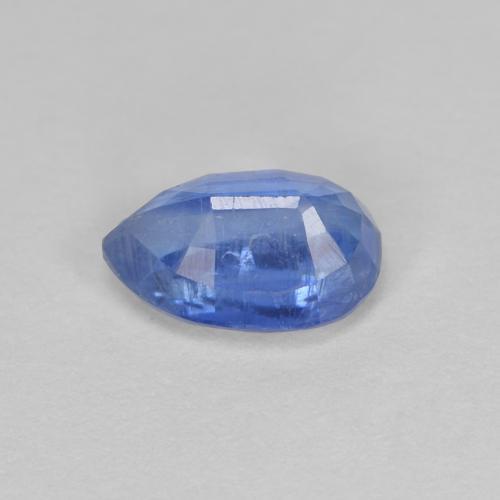 Cyanite bleue naturelle en forme de poire, 0,94 ct, SI