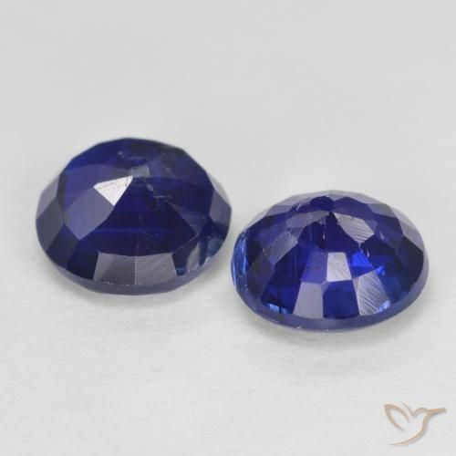 Achetez naturel 2,10ct bleue cyanite gems, coupe roude, en provenance népal chez gemselect. en stock, livraison internationale!