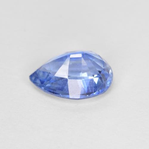 Disthène Bleu azur profond naturelle En forme de poire, 0.90 ct, VS