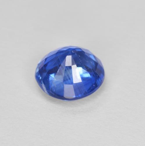 Disthène Bleu marine naturelle Coupe roude, 1.14 ct, VS-SI