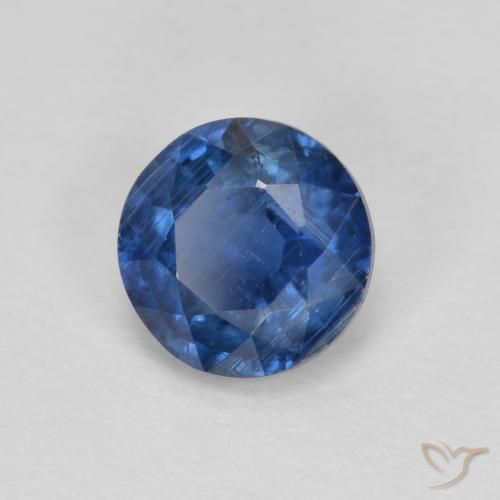 Disthène Bleu marine naturelle Tour, 1.02 ct, VS-SI