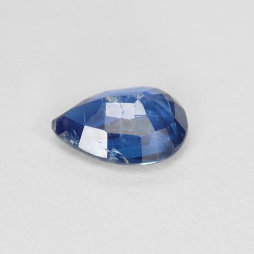 Disthène Bleu marine naturelle En forme de poire, 0.94 ct, SI