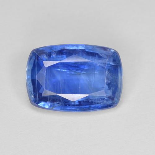 Cyanite bleue naturelle coupe coussin, 3,02 ct, SI