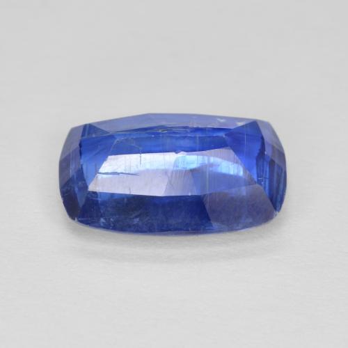 Cyanite bleue naturelle coupe coussin, 3,02 ct, SI