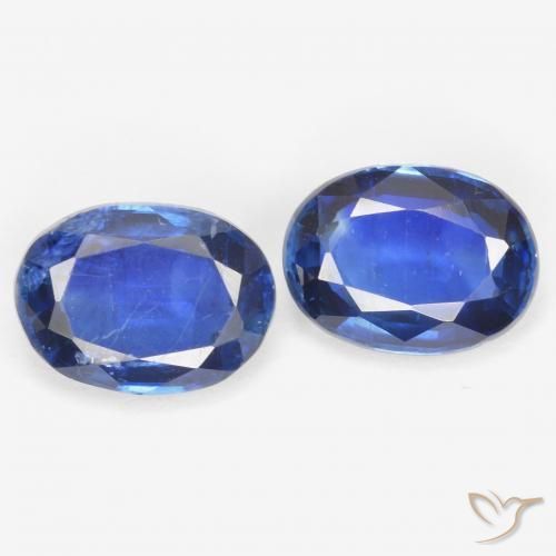Shop natural 1.99ct Bleu foncé Disthène gems, ovale, from Népal at GemSelect. In stock, global shipping!